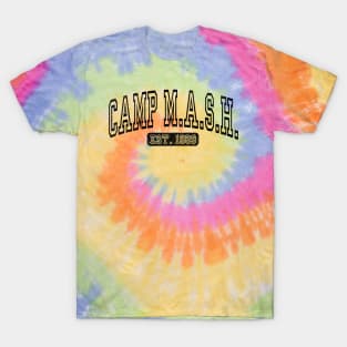 Camp Mash Varsity Yearbook Black T-Shirt